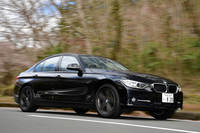 筆者の愛車「BMW 320d」。（写真＝池之平昌信）