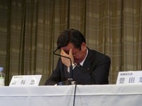 トヨタF1チームの代表、山科忠専務。