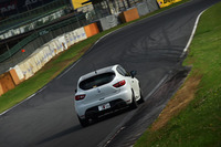 「ルーテシアR.S.トロフィー」のリアエンドには、全体の80％を占めるダウンフォースを生み出すディフューザーが装着されている。