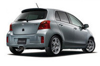 新発売「マスターキット」を装着した、「ヴィッツ TRDターボM」。