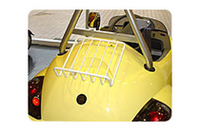 特別に装備されるリアキャリア