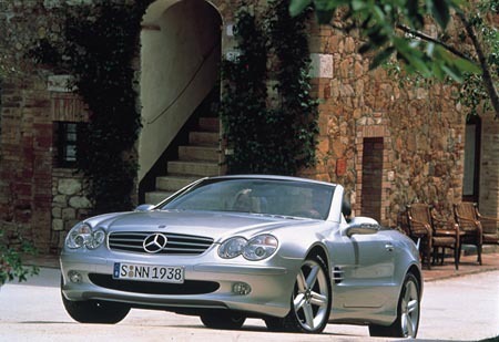 メルセデス・ベンツSL500【海外試乗記】 呆れるばかりのフラット感 - webCG