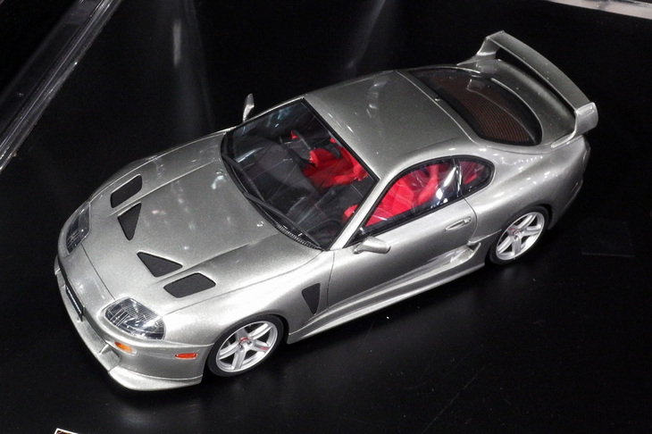 京商が扱うオットーモービルの1/18レジン製「トヨタ・スープラTRD 3000GT」。予定価格1万4500円。