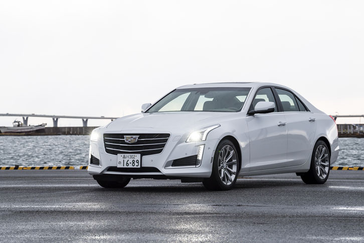 「CTS」はキャデラックのミドルサイズセダン。下に「ATS」、上には「CT6」がラインナップされる。