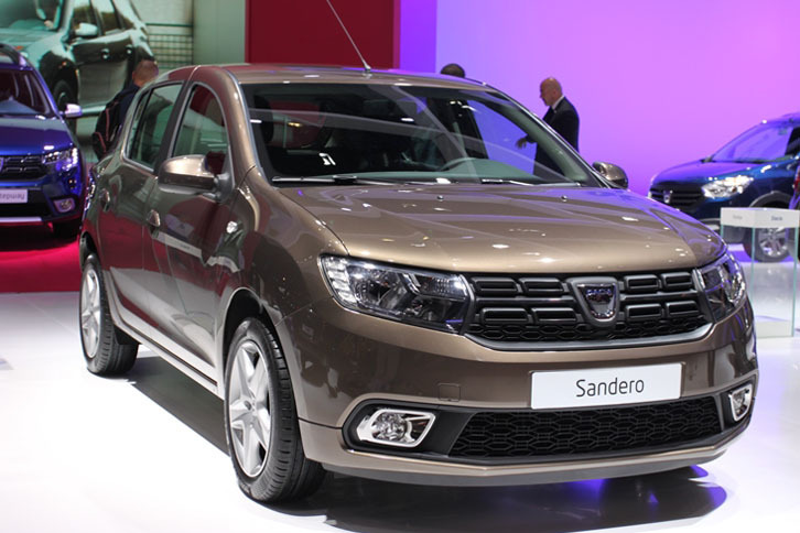 ダチア・サンデロ（エクステリア）