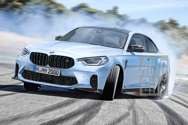 BMW M2／価格：約6万5000ユーロ（約910万円）～／市場投入時期：2022年秋。新型BMW M2（G87）は、クラシックなクーペスタイルの2ドアモデルで、真のBMW（約450PSの直列6気筒と後輪駆動で、最もBMWらしい一台）となりそうだ。