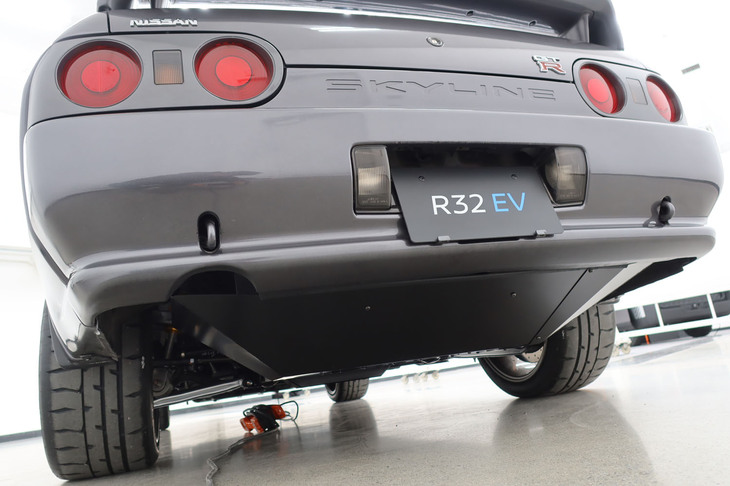 日産R32EV（リアの下まわり）