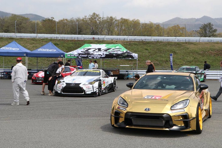 2024 RAYS FAN MEETING 参加車両（トヨタGR86）