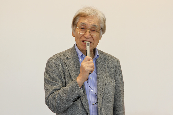 「日産ローレル C30 発売50周年を祝う集い」においてトークショーに登壇、興味深い話を聞かせてくれた、初代「ローレル」の車両企画を担当した日産OBの前田輝夫氏。1957年に日産入社、初代ローレルのあとはESV（安全実験車）の開発や米国日産の駐在員などを歴任したという。