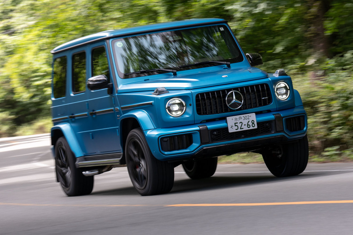 メルセデスAMG G63ローンチエディション（4WD/9AT）【試乗記】 現代に