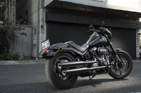 2020年モデルで復活を遂げた「ローライダーS」。ハーレーの中でもパワフルで俊敏な走りが特徴のモデルである。