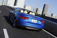 アウディS5カブリオレ（4WD/7AT）【試乗記】の画像