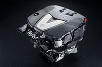 3リッターV6のディーゼルエンジン。