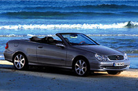 メルセデスベンツ、新型「CLKカブリオレ」の写真を公開の画像