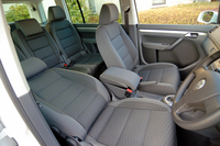 インテリアの違いは、シート地のみ。写真は、トレンドラインのもの。