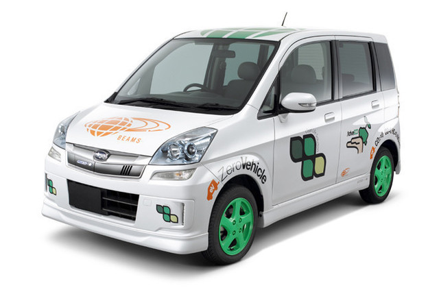 スバルのevがあの人気ブランドとコラボ スバル プラグイン ステラ Feat Beams Webcg