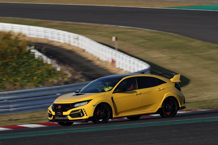 国内限定200台の「シビック タイプR リミテッドエディション」に鈴鹿サーキットで試乗しました。（photo：北畠主税）