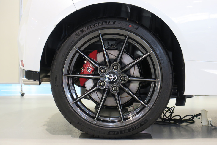 トヨタGRヤリスRZ“ハイパフォーマンス”（タイヤ＆ホイール＜リア＞）