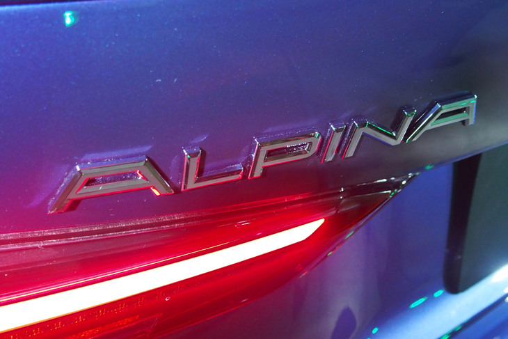 BMWアルピナB4グランクーペ（エンブレム）