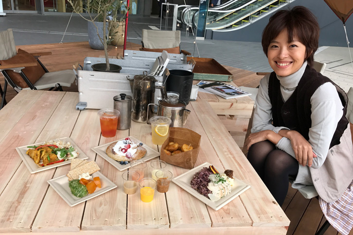 発酵マイスターの菜月さん。イベント期間中は菜月さん監修のメニューが販売される予定。