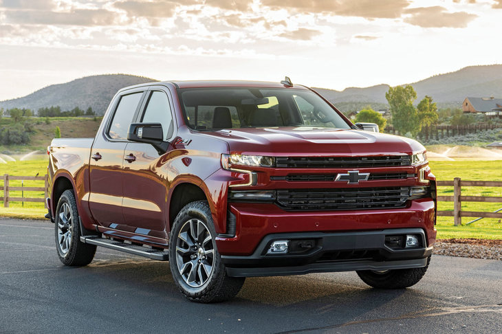 シボレーのフルサイズピックアップトラック「シルバラード」。GMがどこまでのモデルでホンダとの共同開発や車両の生産供給を検討しているのかも、気になるところだ。