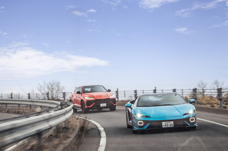 現実はこの晴天ときれいなドライ路面。雪道を走れなかったのは少々残念だが、これはこれで楽しいドライブだ。