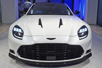 顔まわりの特徴といえば、なんといっても巨大なこのフロントグリル！ どこか動物の目を思わせる切り欠きのヘッドランプも目を引く。