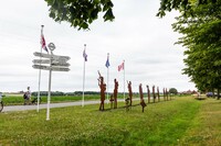 第1次大戦の激戦地だったイープル周辺には、慰霊施設がほんとうにたくさんあるんです。