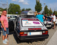 当時の東欧車のなかでは、ひときわスタイリッシュで、ハッチゲートを備えていた。