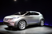 ジウジアーロ氏が注目した「レクサスLF-Xh」。