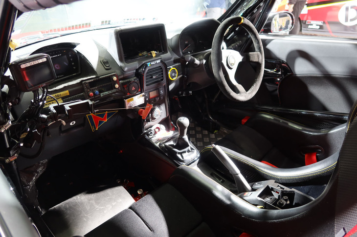 ダイハツ・コペンGR SPORTモータースポーツ参戦車（インテリア）