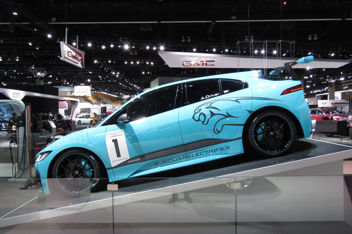 ジャガーIペース eトロフィー