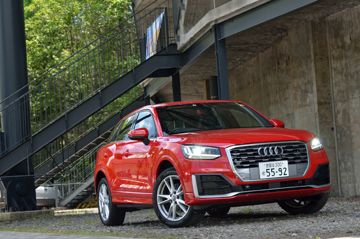 「A3」と共通のプラットフォームを基に開発された「Q2」。ドイツ・インゴルシュタットにあるA3と同じ生産ラインでつくられる。