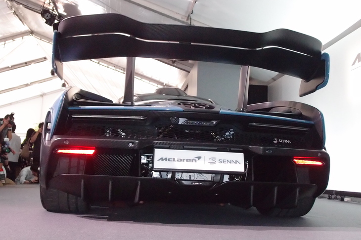 最高出力800psのエンジンは、キャビン後方に縦置きされる。車体の乾燥重量は1198kgで、0-100km/h加速に要する時間は2.8秒。最高速度は340km/hと公表される。