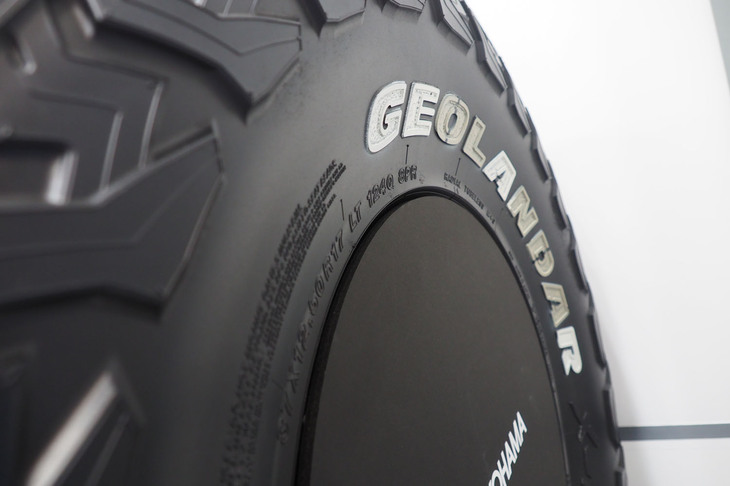 「ジオランダーX-AT」プロトタイプ仕様のサイドウォール。