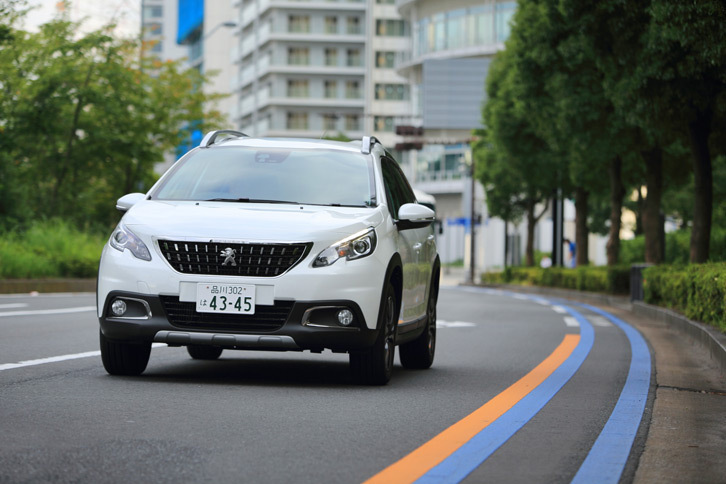 ドアミラーやサイドウィンドウモールなどをブラックアウトした「GTライン」に対し、「アリュール」はきらびやかなクローム装飾が特徴となっている。