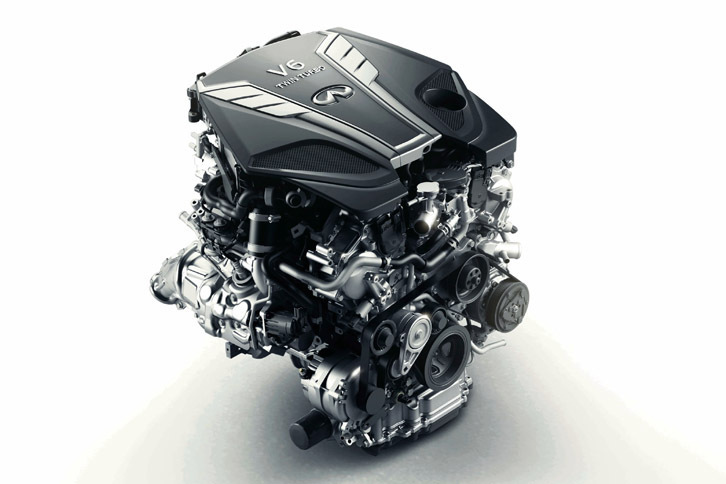 インフィニティQ60（エンジン）
