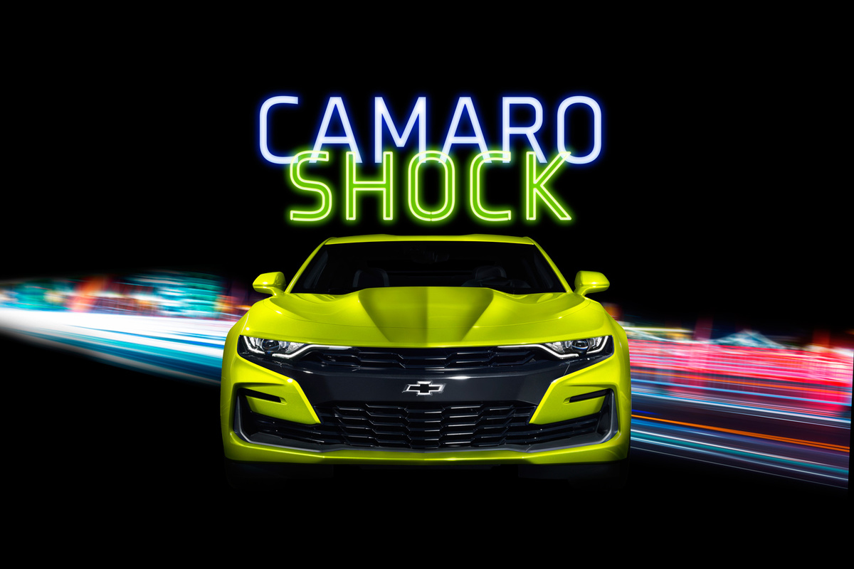 シボレー・カマロ」にネオンカラーの限定モデルが登場 【ニュース