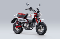 ホンダが「モンキー125」のカラーリングを変更　懐かしのチェック柄シートが復活の画像