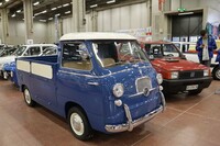 かつてトリノのカロッツェリアであるコリアスコがトラックに改造した「フィアット600ムルティプラ」。