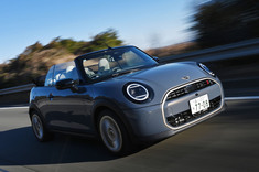 乗る人みんなを笑顔にする！ 「MINIクーパー コンバーチブルS」に試乗した。