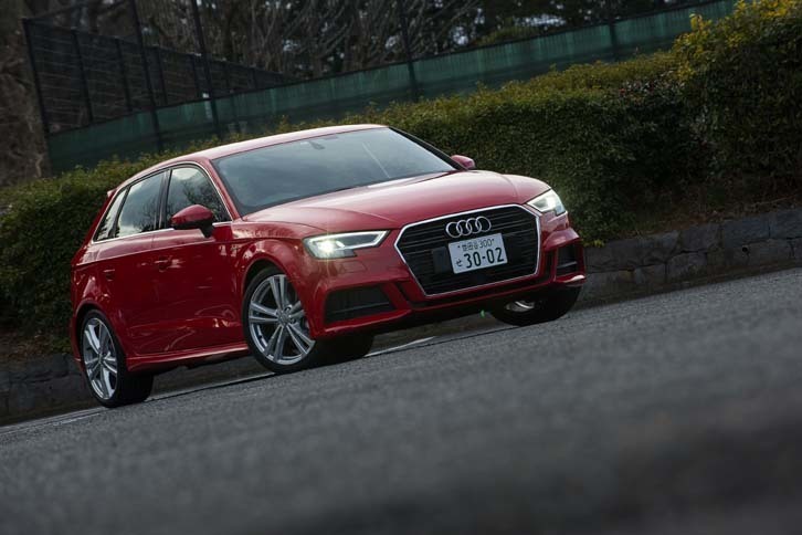 「アウディA3スポーツバック」の日本市場導入は2013年9月のこと。2017年の1月に初めてのマイナーチェンジを受けた。