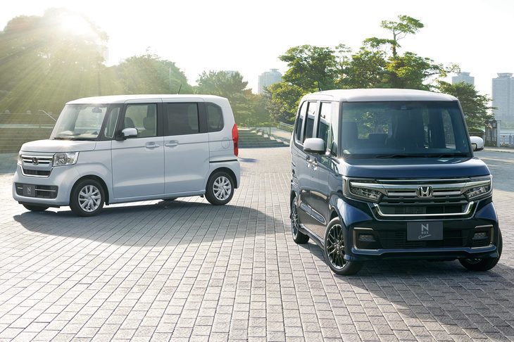 2020年の新車販売台数でトップとなった「ホンダN-BOX」。4年連続の快挙だが、その数は前年比－22.7％の19万5984台と、大きく落ち込んだ。