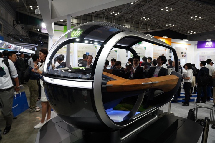 こちらは2019年に開催された「人とくるまのテクノロジー展2019 横浜」でのひとこま。毎年5月の恒例イベントとなっていた同展も、2020年は延期から中止に。現時点で2021年5月は開催予定となっているが、状況次第では昨年同様の展開になりかねない。