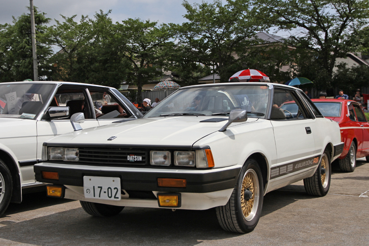 1982年「日産ガゼール2000RSエクストラ」。型式名S110こと3代目「シルビア」の双子車。2000RSエクストラは「スカイライン2000RS」用に開発された2リッター直4 DOHC 16バルブのFJ20型エンジンを積んだトップグレード。
