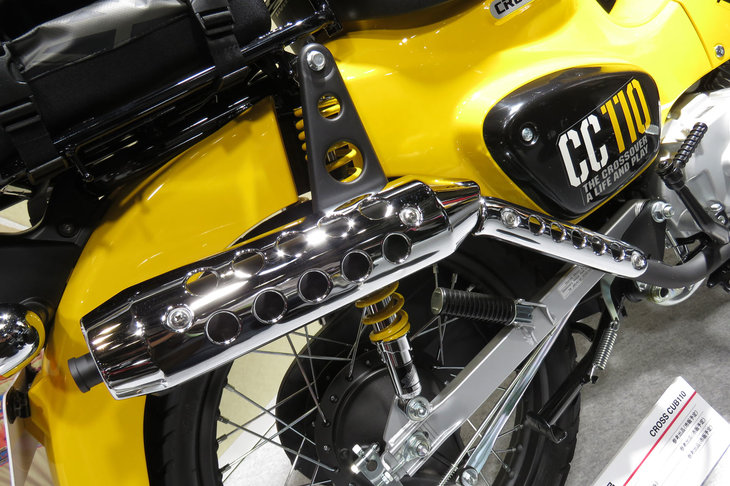 ホンダ・クロスカブ110（オプション装着車）