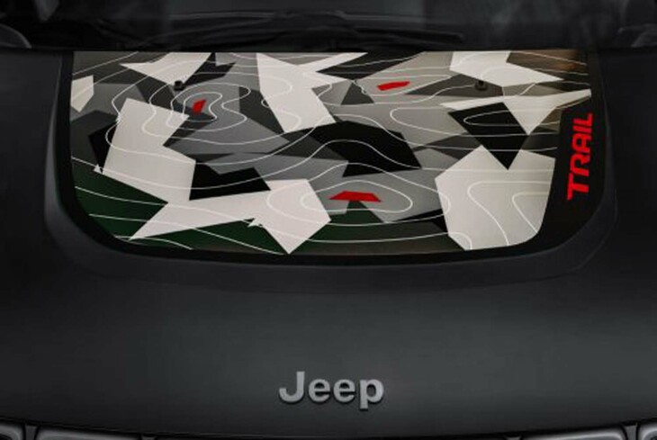 さらなる追加アクセサリーとして、写真のボンネットデカールも用意される。