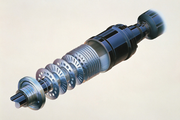 ビスカスカップリングはシリコンオイルの粘性によって動力を伝達する流体クラッチで、シンプルな構造から今日でも広く活躍している。画像は1986年「シビックシャトル」のもの。