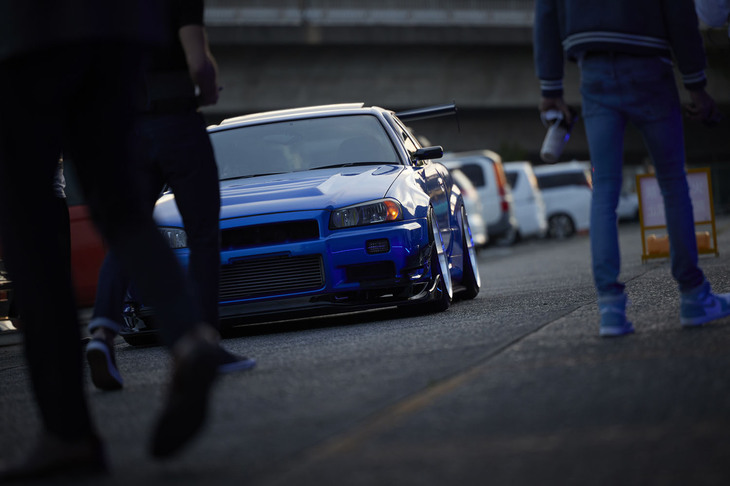 「A110 R」発表会場の様子。