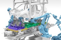 複雑なパワートレインの組み付け作業は、自動化が可能に。